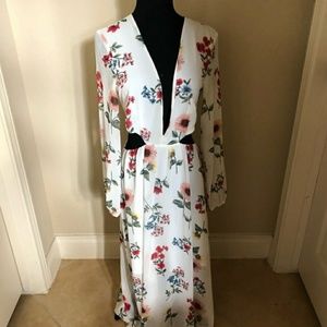 Forever 21 Floral Lace Maxi Dress